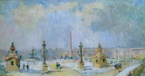 The Place de la Concorde, Paris